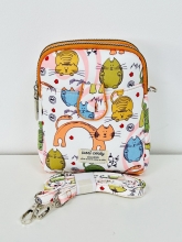 Bolso cuelga mvil  impermeable Sweet Candy estampado Gatos (Impermeable, repelente al agua)