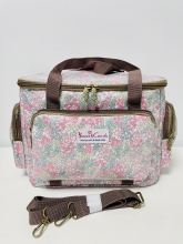 Nevera / Bolsa trmica Grande Sweet&Candy Estampado Liberty (Tono verde y rosa)