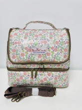 Nevera Bolsa / Trmica Sweet&Candy estampado  Liberty  (Tono blanco, verde y rosa)