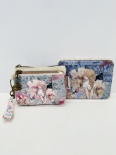 Monedero 3 cremalleras Sweet & Candy