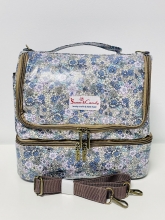 Nevera / Bolsa Trmica Sweet&Candy estampado  Liberty  (Tonos azul claro)